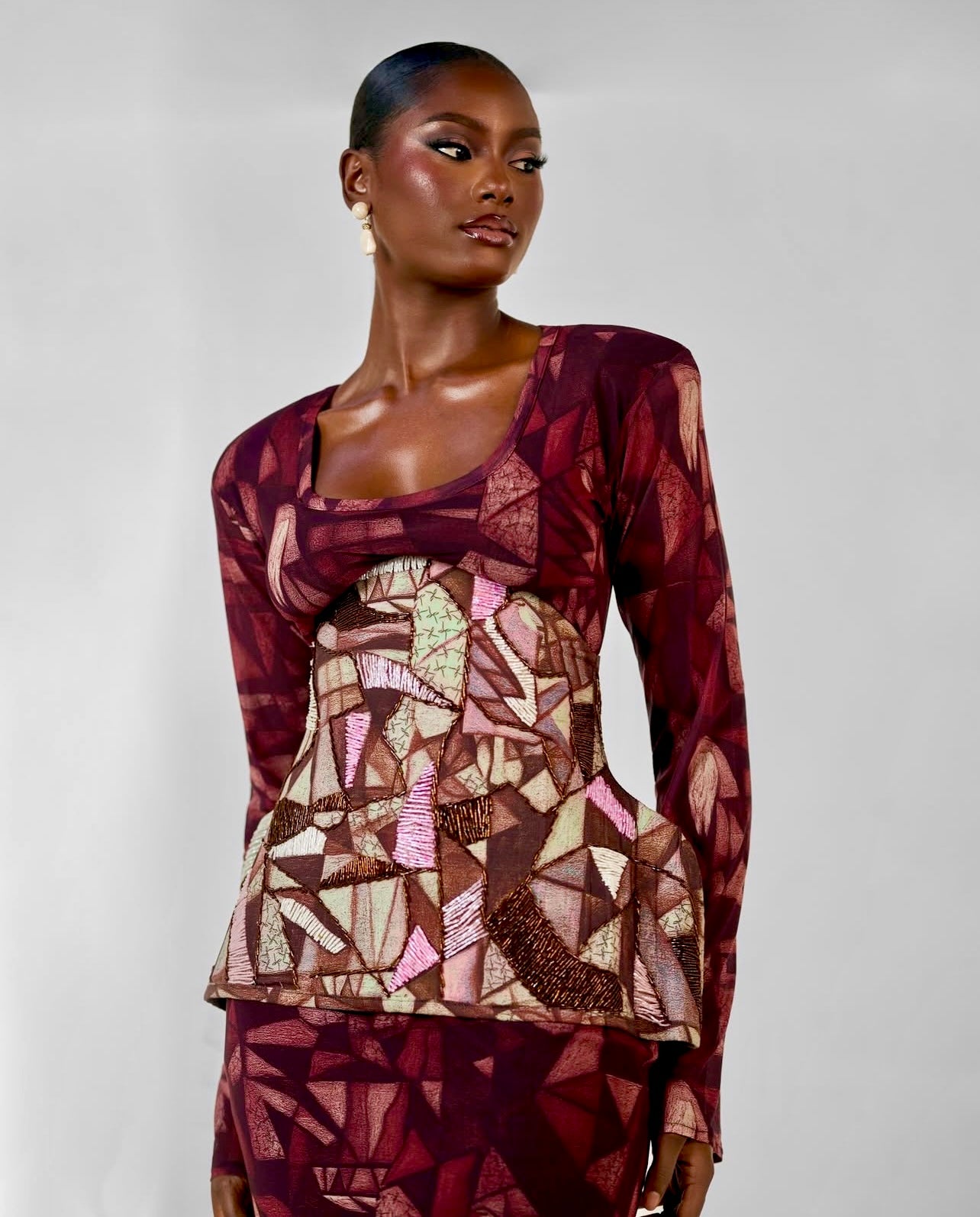 PRIVE CORSET DRESS SET
