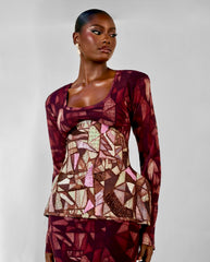 PRIVE CORSET DRESS SET