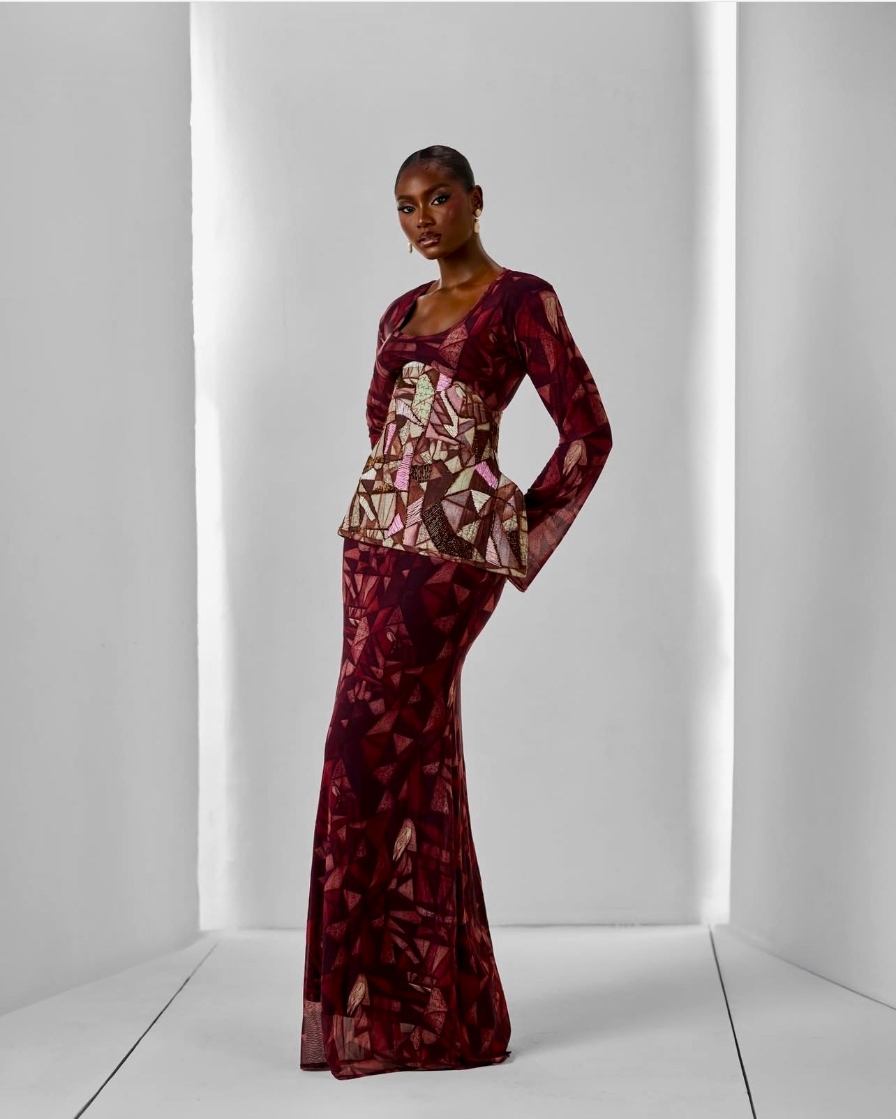 PRIVE CORSET DRESS SET