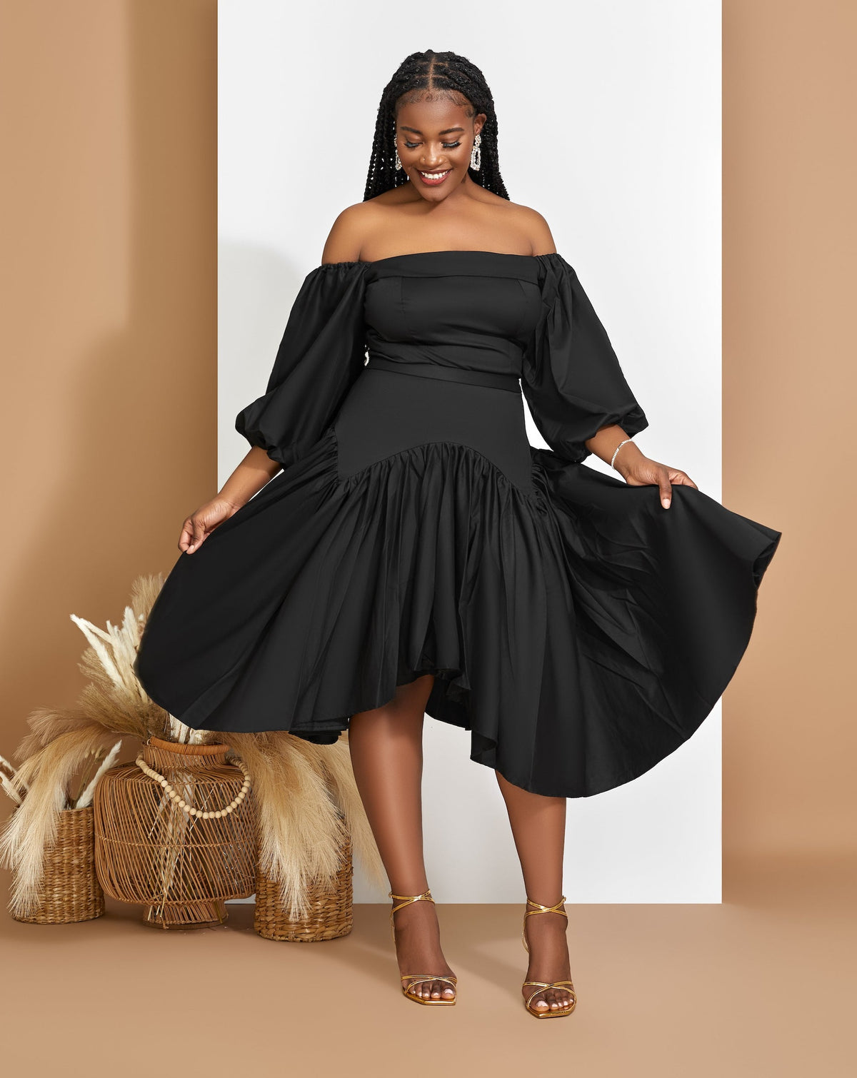 BCHARRE SKIRT SET US 8 / UK 12 / Black