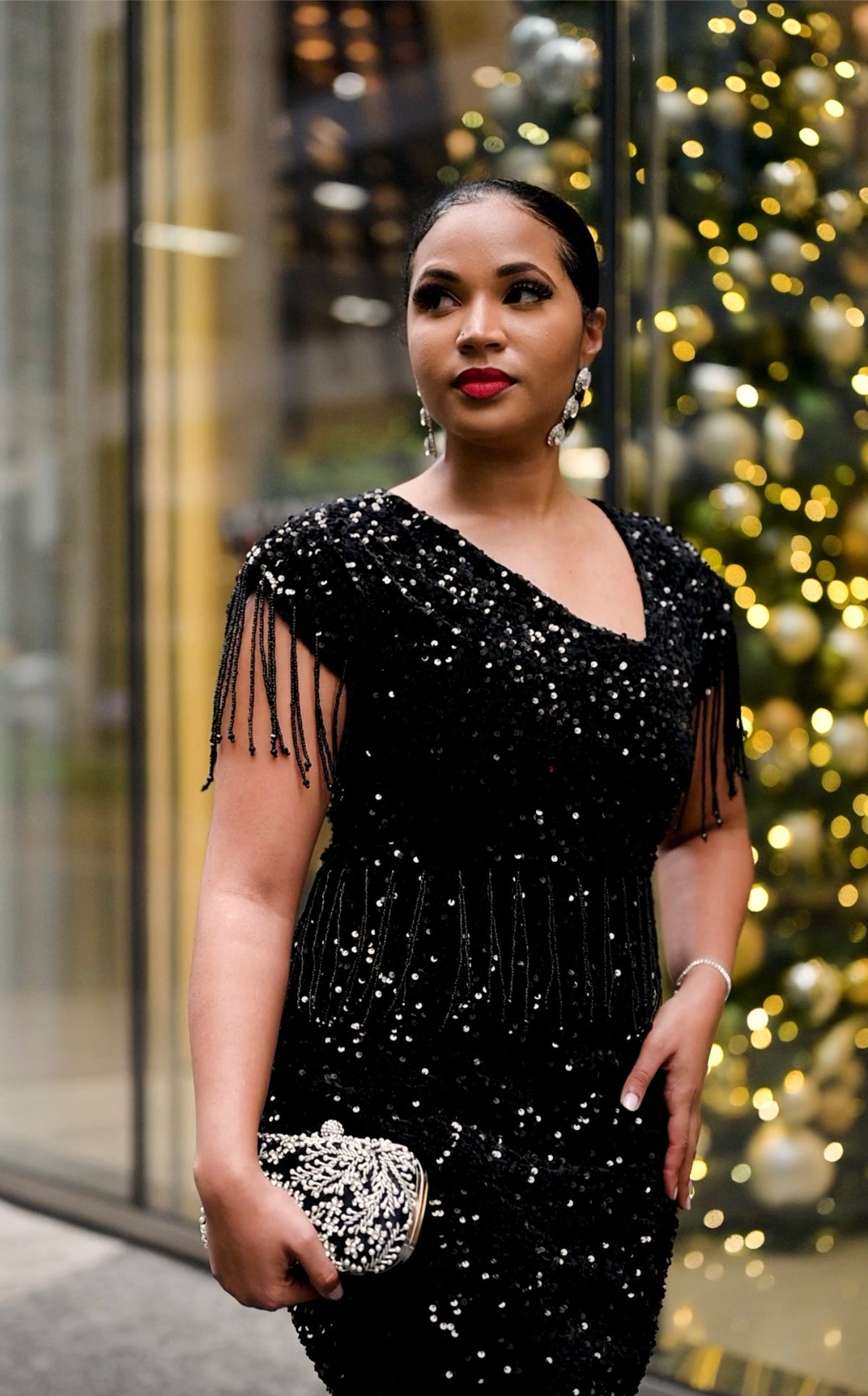 SERENA SEQUIN DRESS